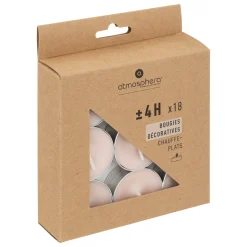 18 Bougies chauffe-plats "Hugo"