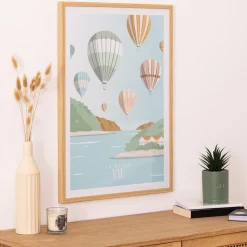 Affiche encadrée vie "Claude"