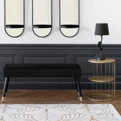 Banc velours "Salome"