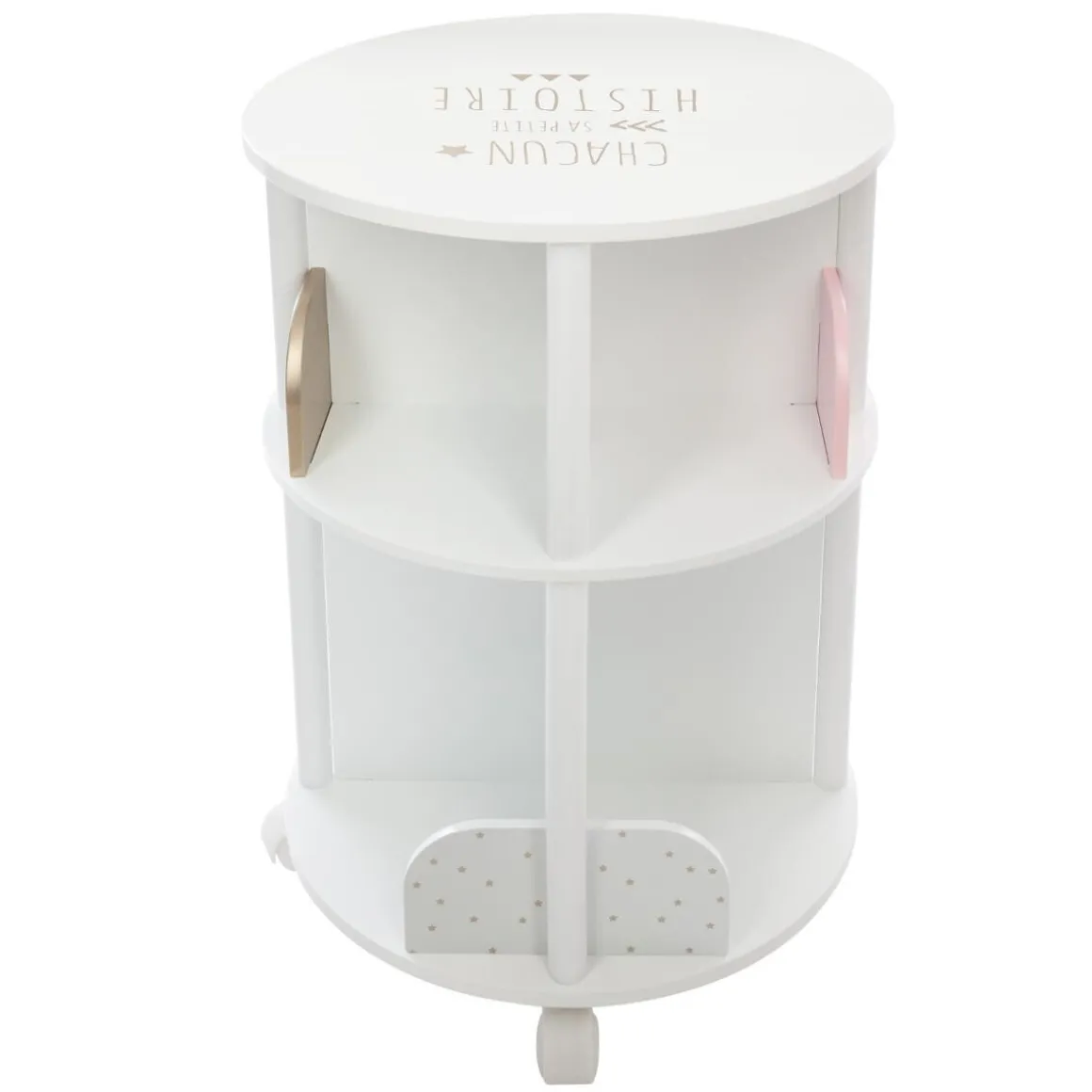 Bibliothèque enfant ronde