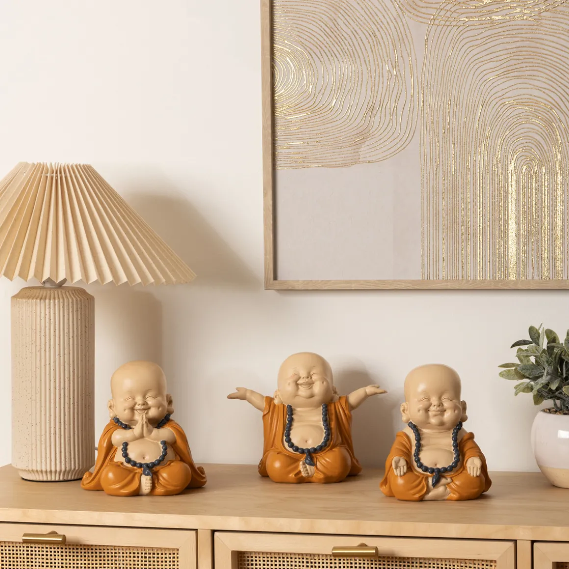 Bouddha résine "Baya"