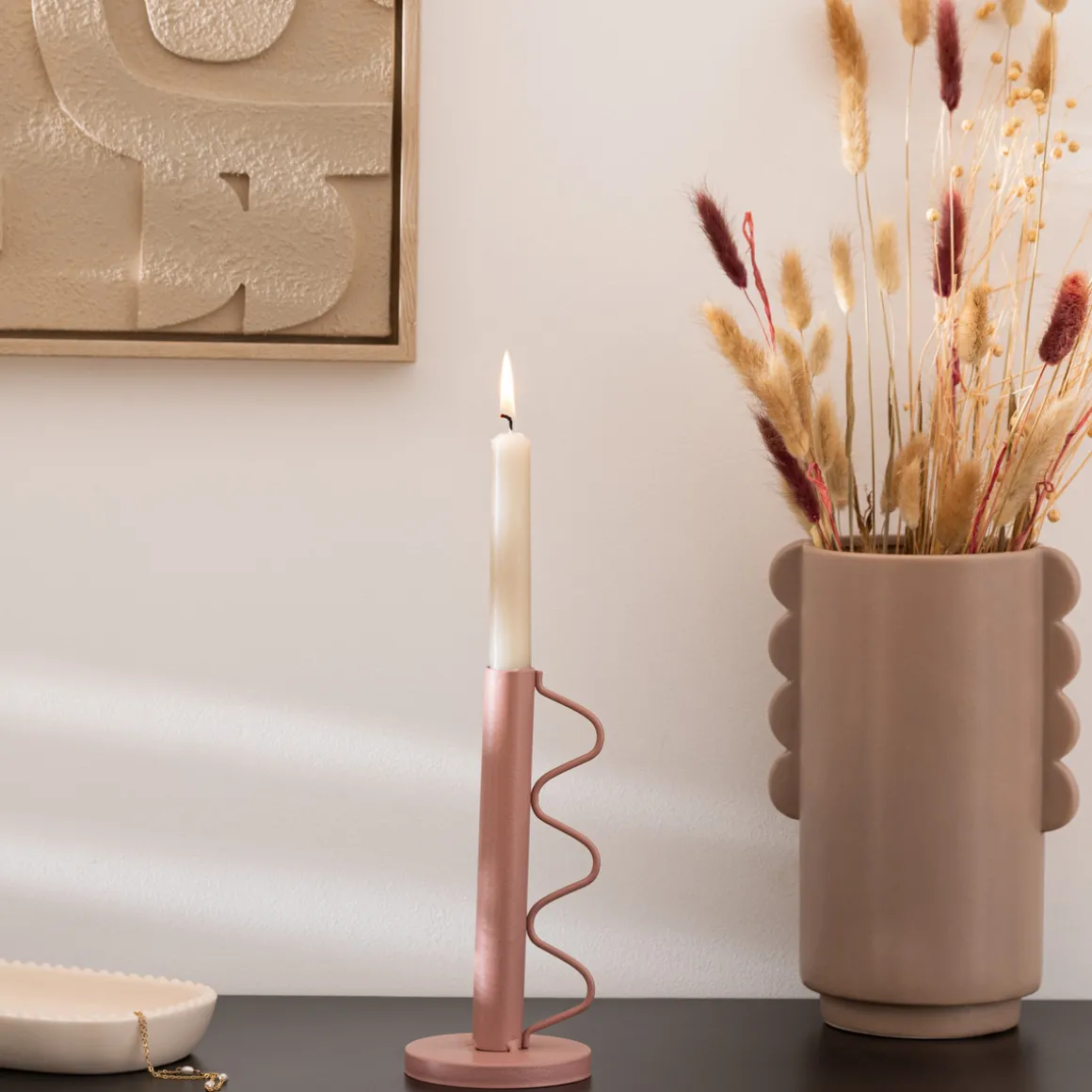 Bougeoir "Wavy bliss"