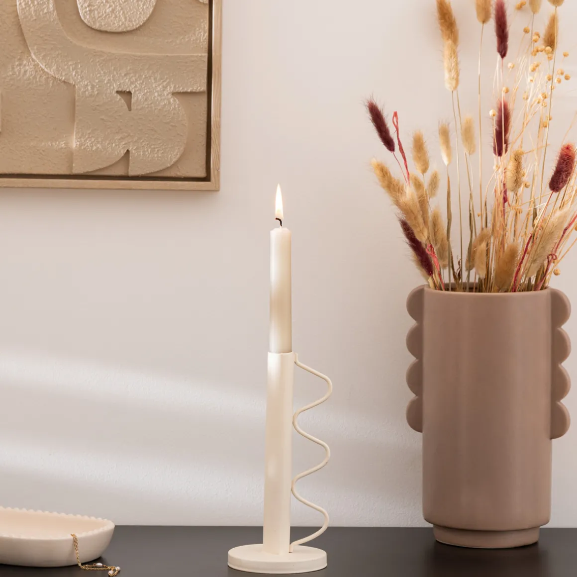 Bougeoir "Wavy bliss"