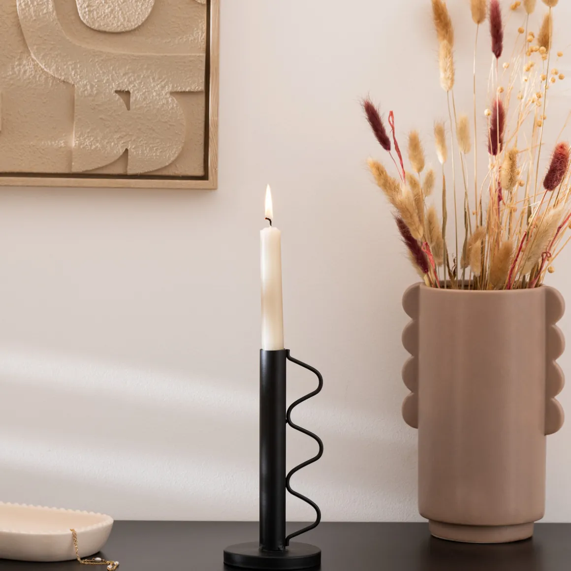 Bougeoir "Wavy bliss"