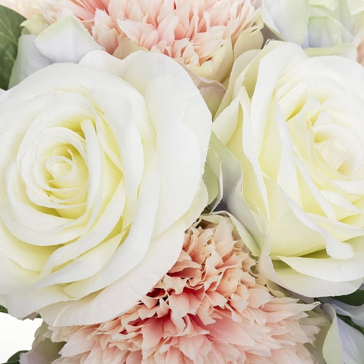 Bouquet d'oeillets artificiels