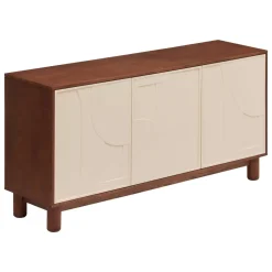 Buffet 3 portes 6 étagères "Jilani"