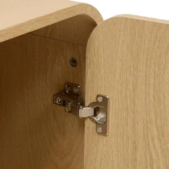 Buffet 2 portes 2 étagères