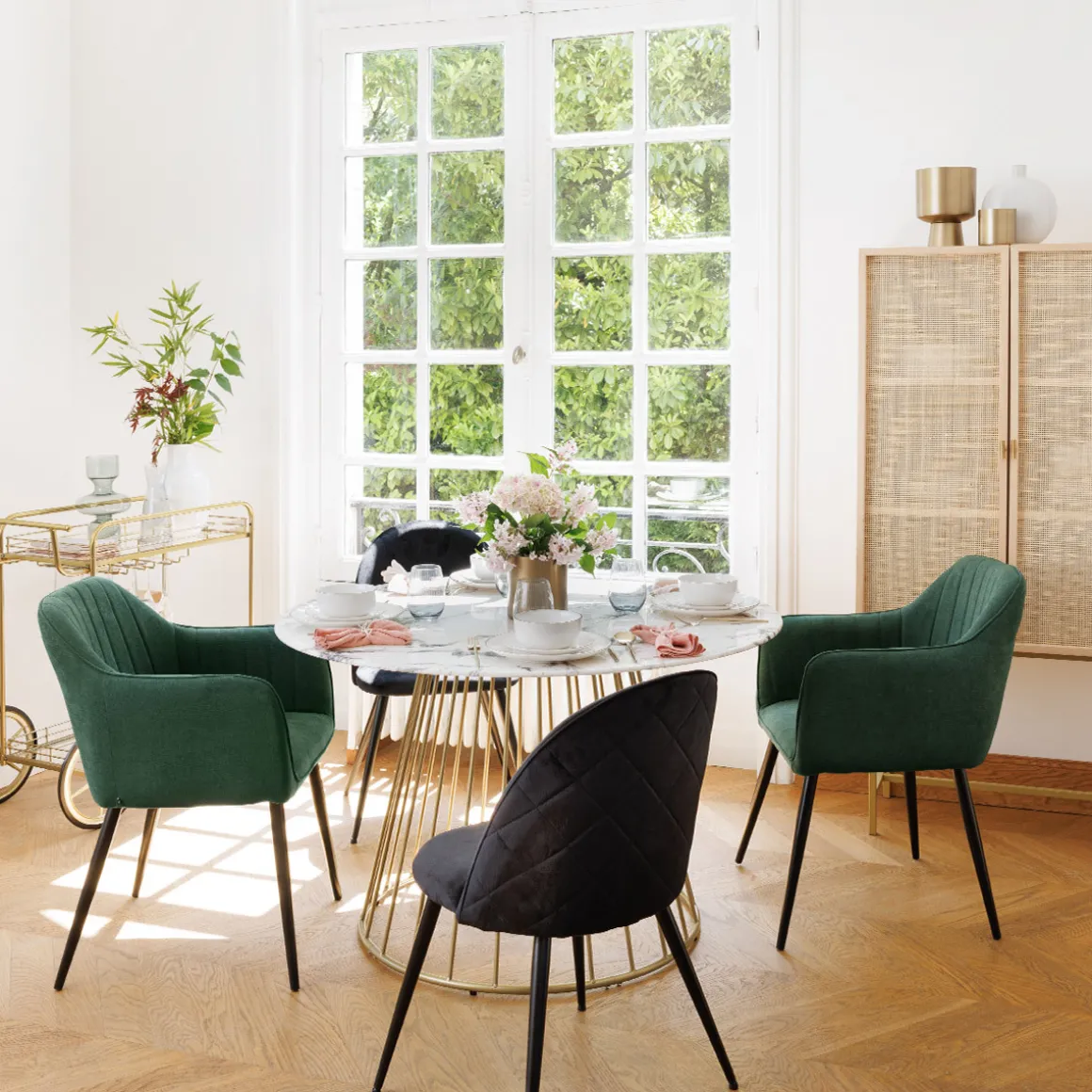 Buffet haut 2 portes "Rayo"