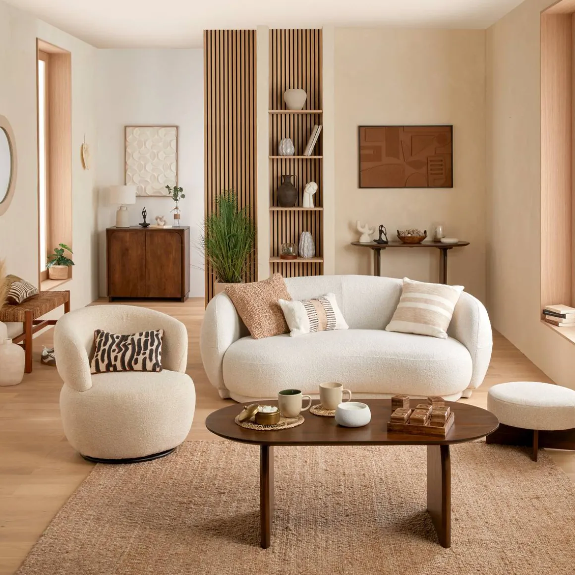 Canapé fixe "Nesky"