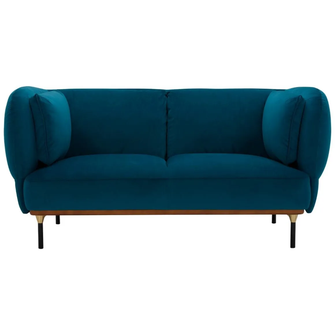 Canapé velours "Isée"