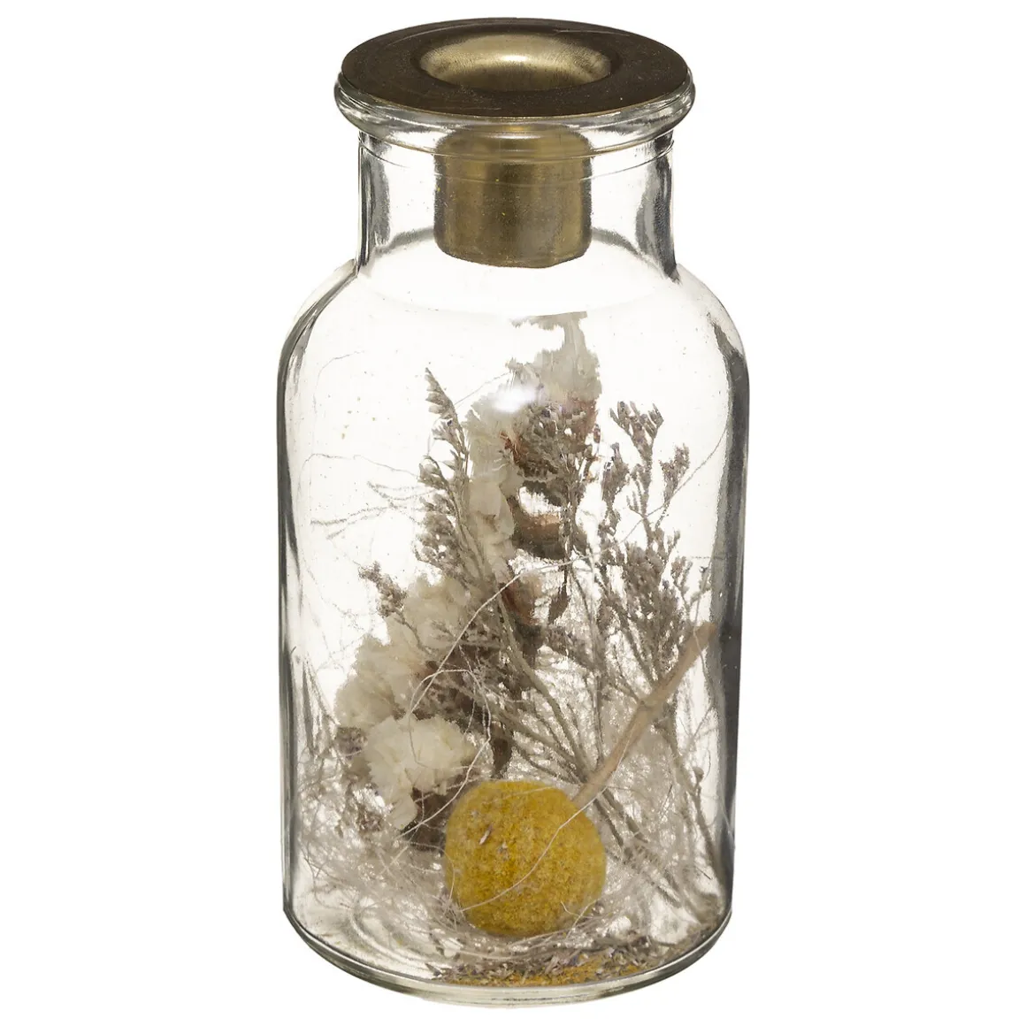 Chandelier fleurs sechées