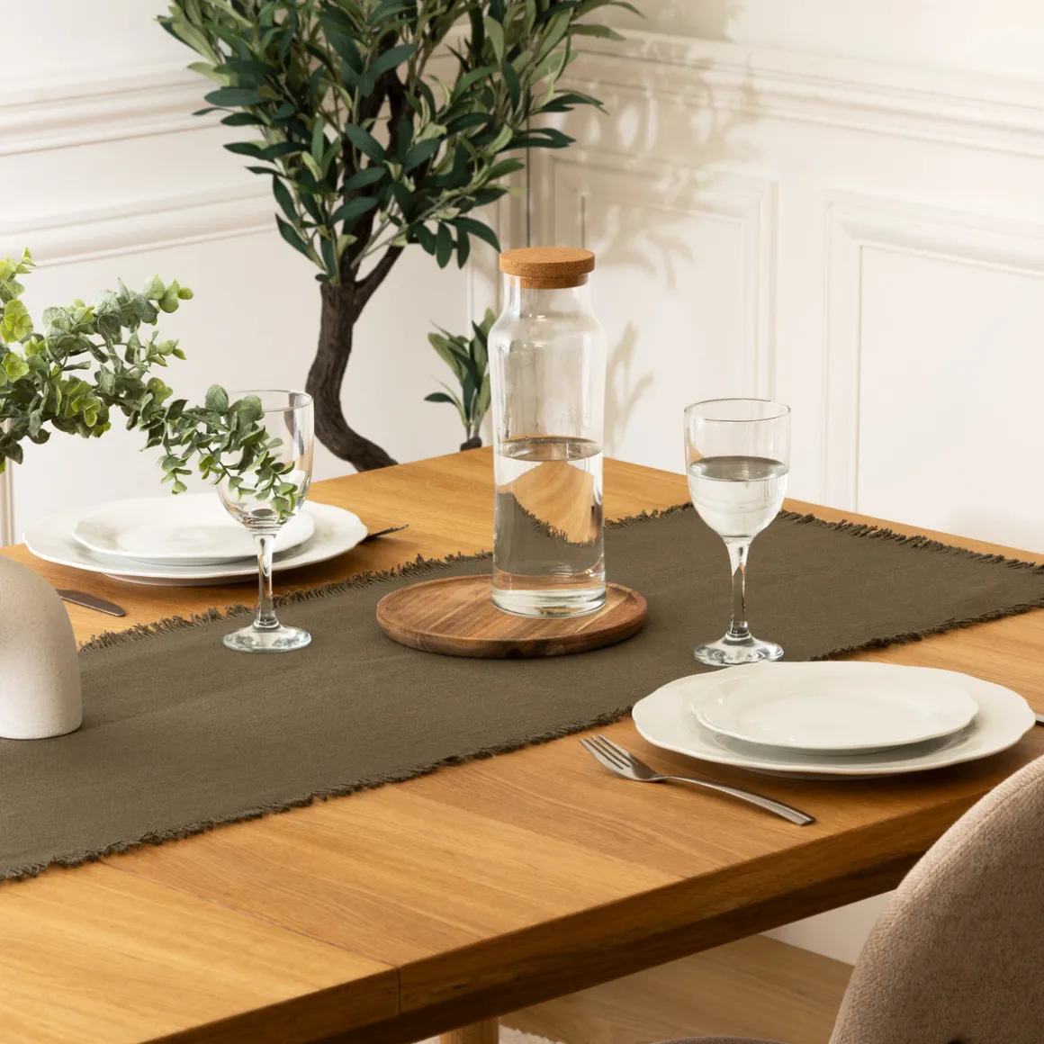 Chemin de table "Maha", coton