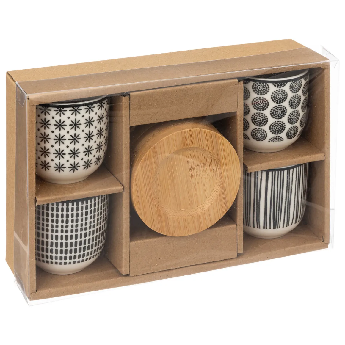 Coffret 4 tasses "Bohemia"