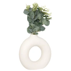 Composition Eucalyptus avec vase "Suza"