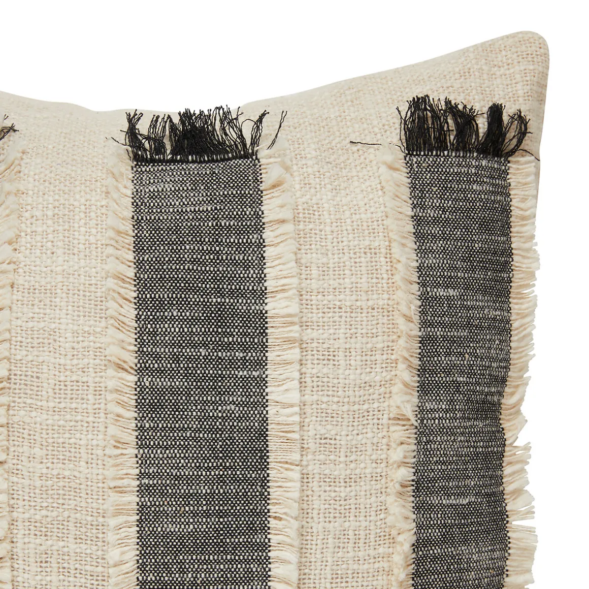 Coussin à franges "Malakite"