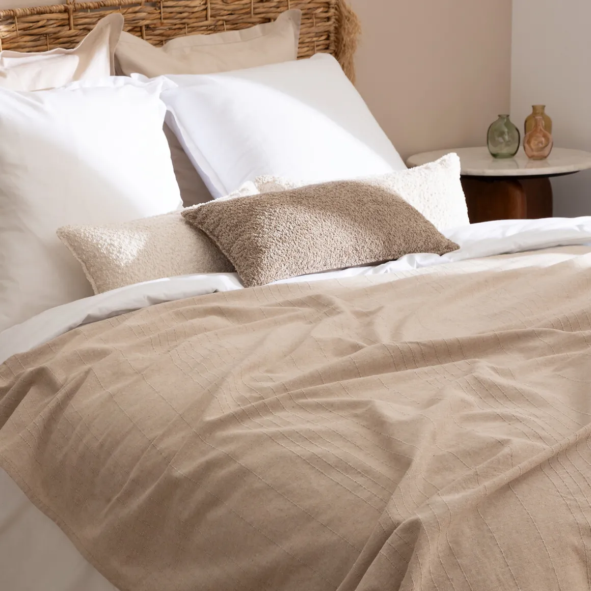 Coussin bouclette "Soana"