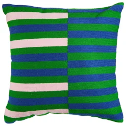 Coussin brodé "Disso"
