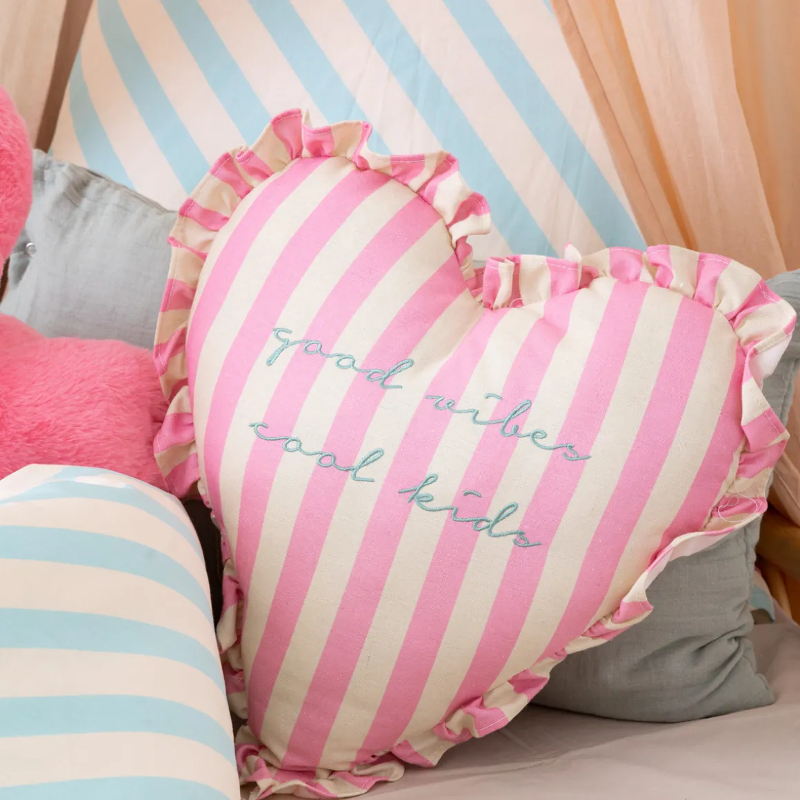 Coussin Coeur "Ava"