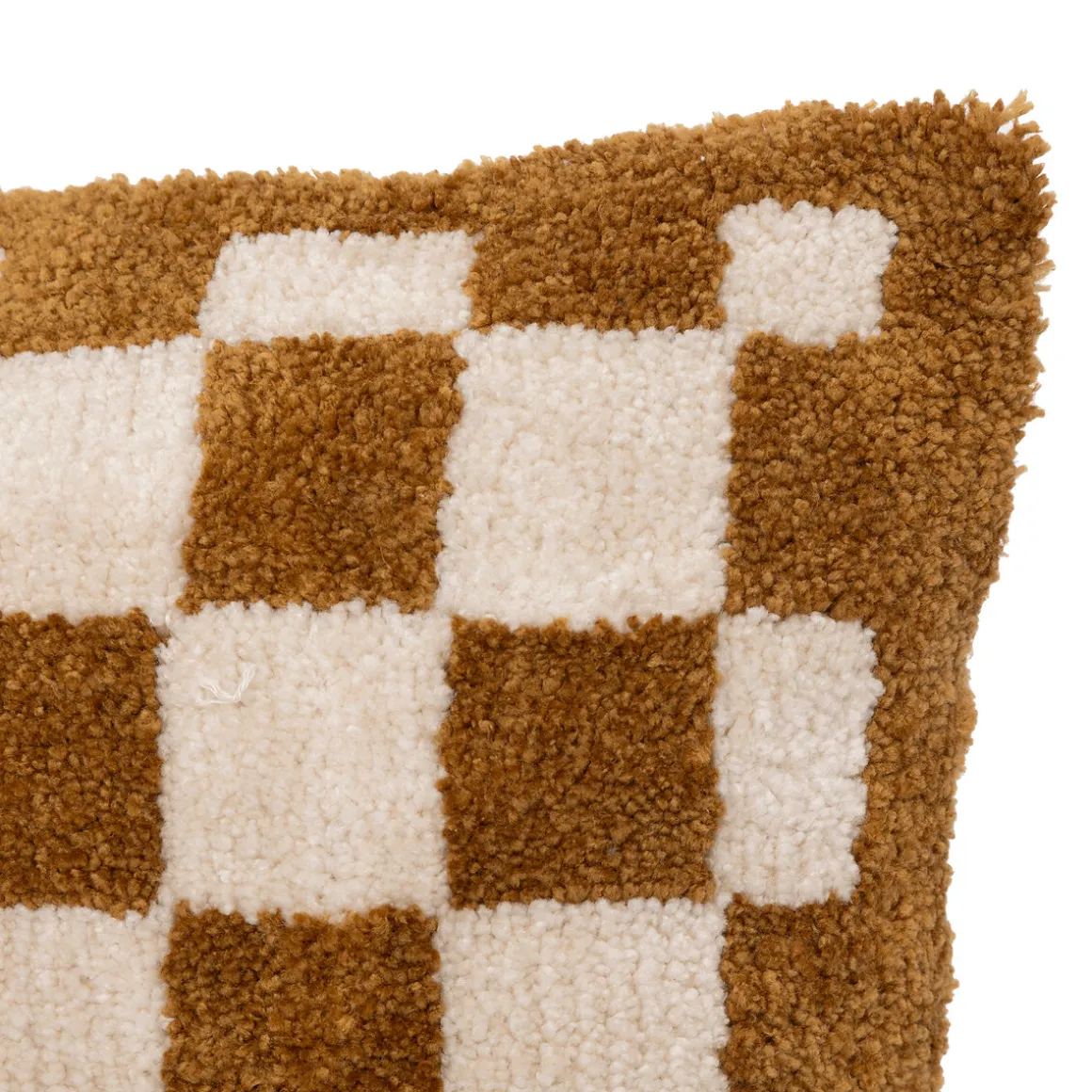 Coussin damier "Itha"