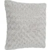 Coussin fourrure bouclé