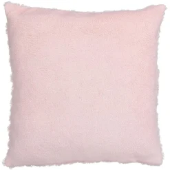 Coussin fourrure bouclé