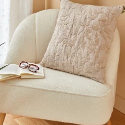 Coussin motif jacquard "Lehto"