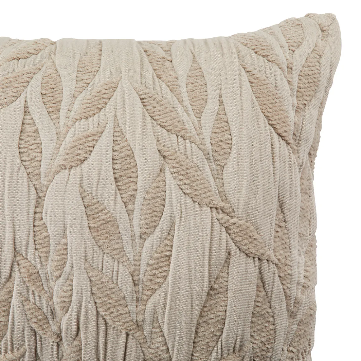 Coussin motif jacquard "Lehto"