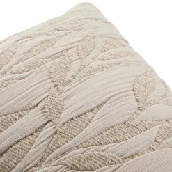 Coussin motif jacquard