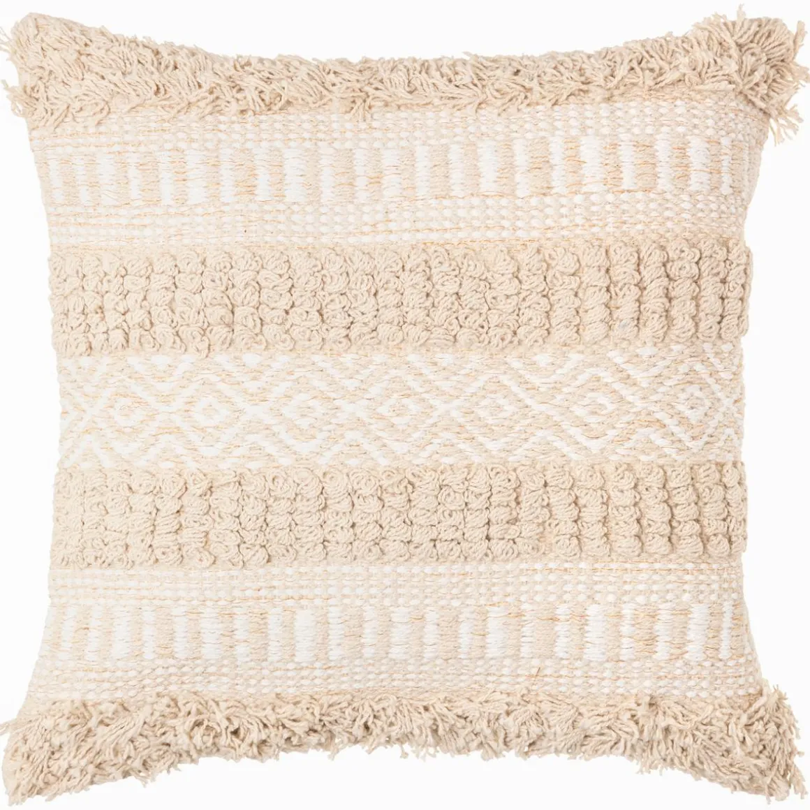 Coussin "Sable cuivré"