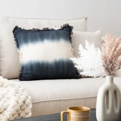 Coussin tie and dye "Inuit dreams"