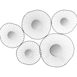 Déco murale 5 miroirs "Oli"