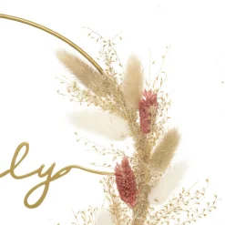 Déco murale fleurs sechées 