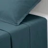 Drap plat en coton