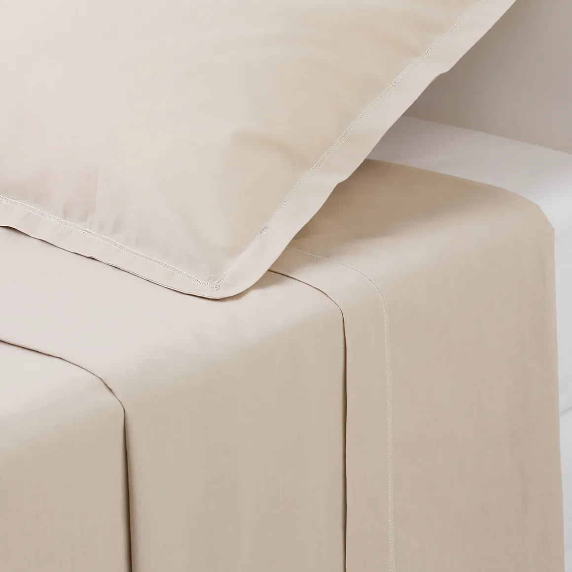 Drap plat, percale