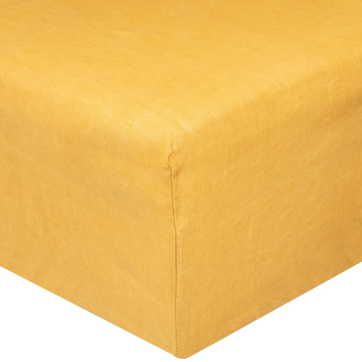 Drap-housse "Linah", lin lavé