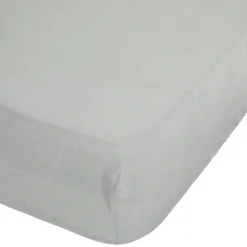 Drap-housse "Linah", lin lavé