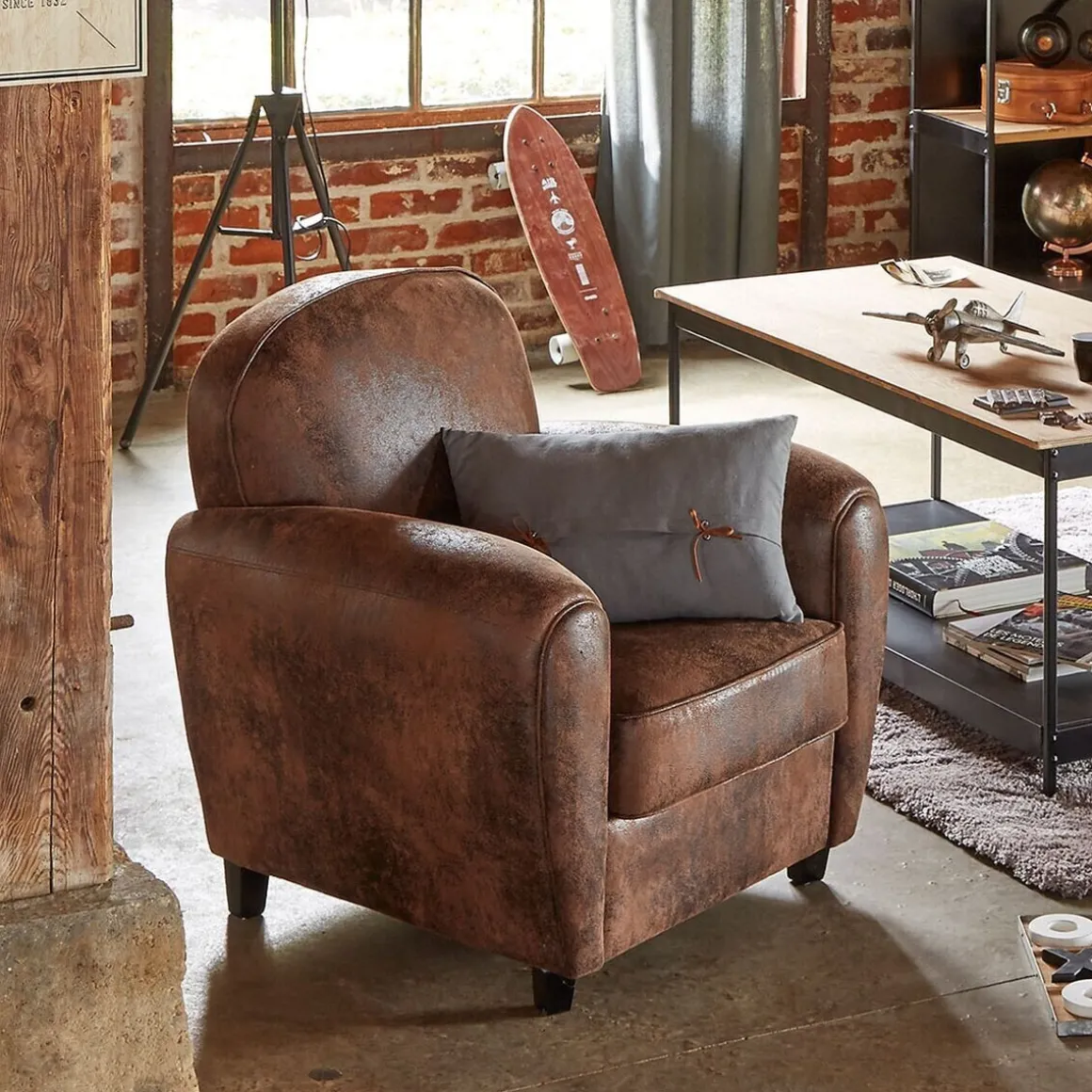 Fauteuil club "Stanis"