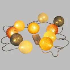 Guirlande LED 10 boules 