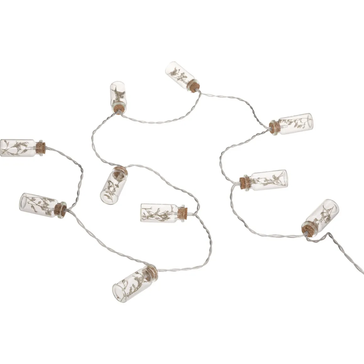 Guirlande LED 10 fleurs, pile