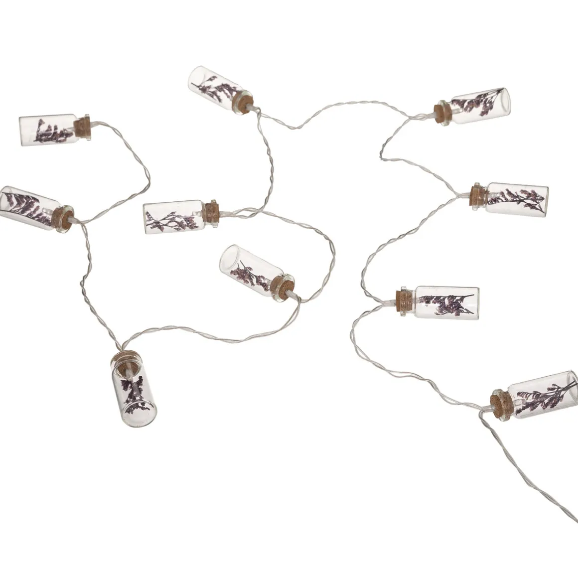 Guirlande LED 10 fleurs, pile