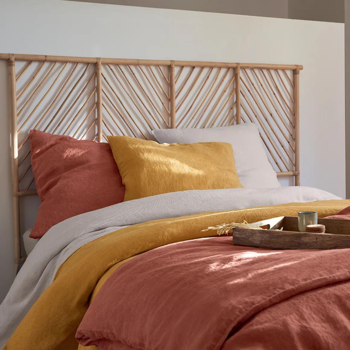 Housse de couette "Linah", lin lavé