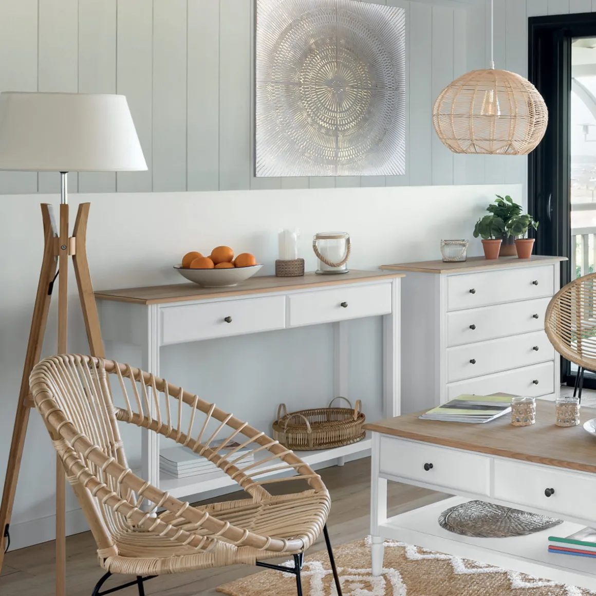 Lampadaire trépied "Kalo"