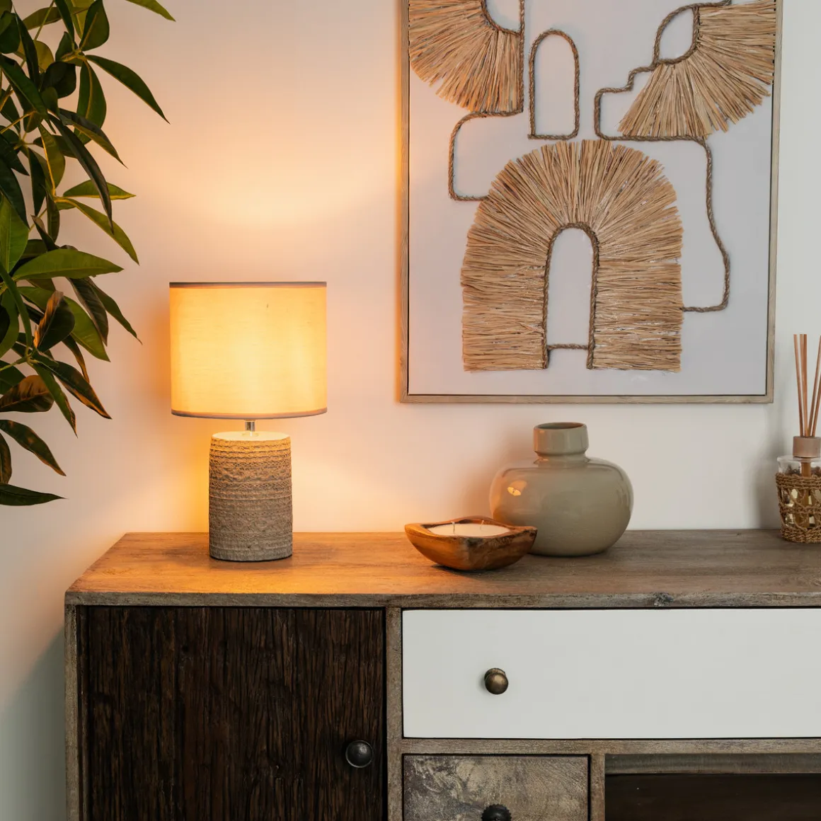 Lampe "Melo", céramique