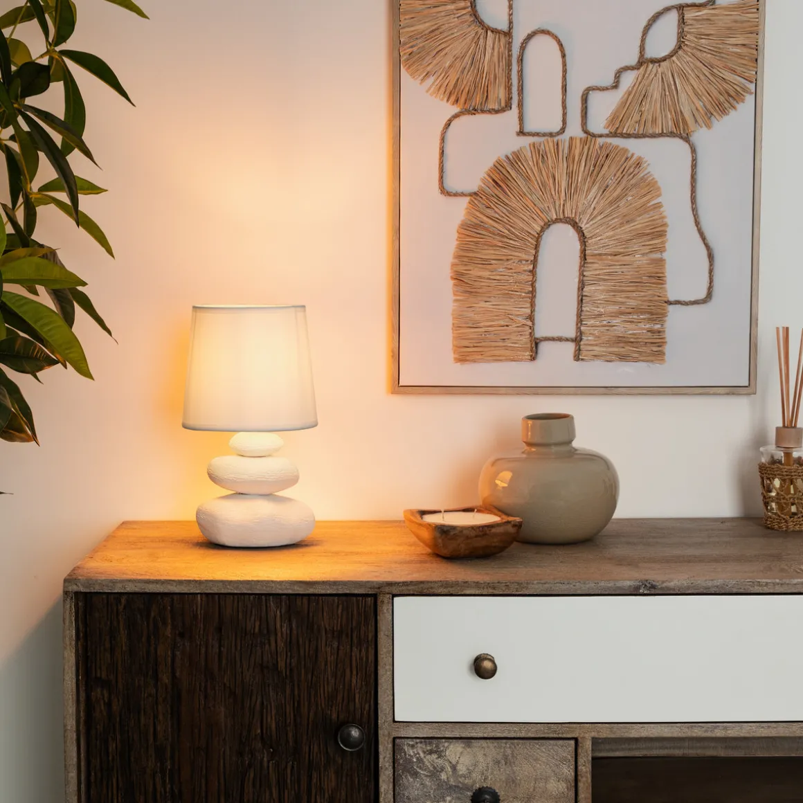 Lampe "Mer" , céramique