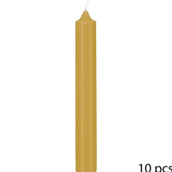 Lot de 10 bougies bâtons