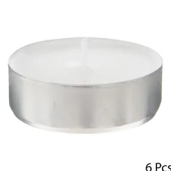 Lot de 6 bougies chauffe-plat