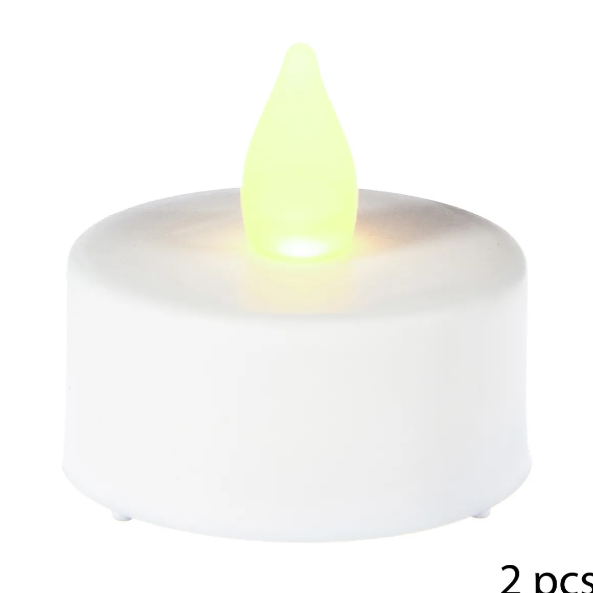 Lot de 2 bougies chauffe-plat LED