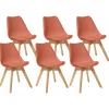 Lot de 6 chaises "Baya"