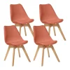 Lot de 4 chaises "Baya"