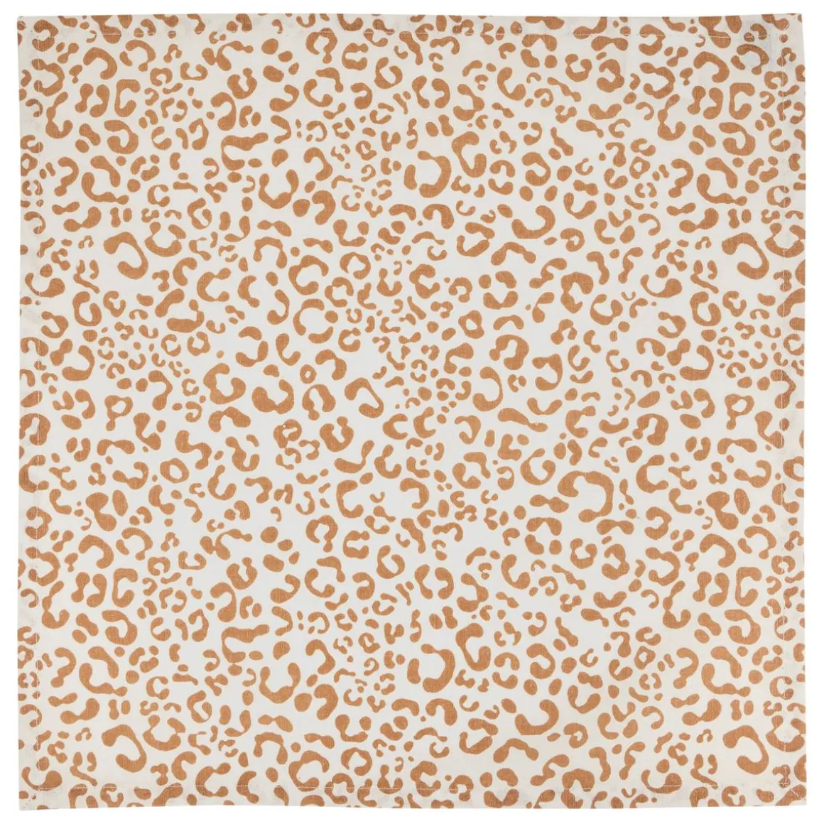 Lot de 4 serviettes de table "Leopadi"